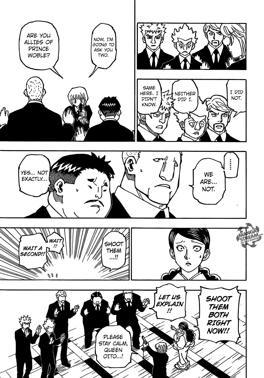 Hunter x Hunter Manga Chapter 360 page 3 - Parasite