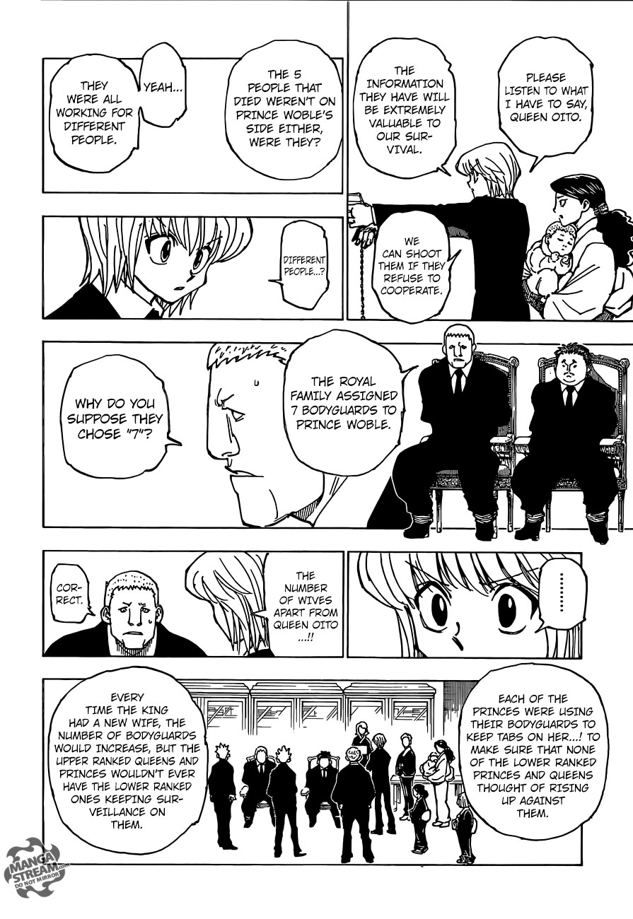 Hunter x Hunter Manga Chapter 360 page 4 - Parasite