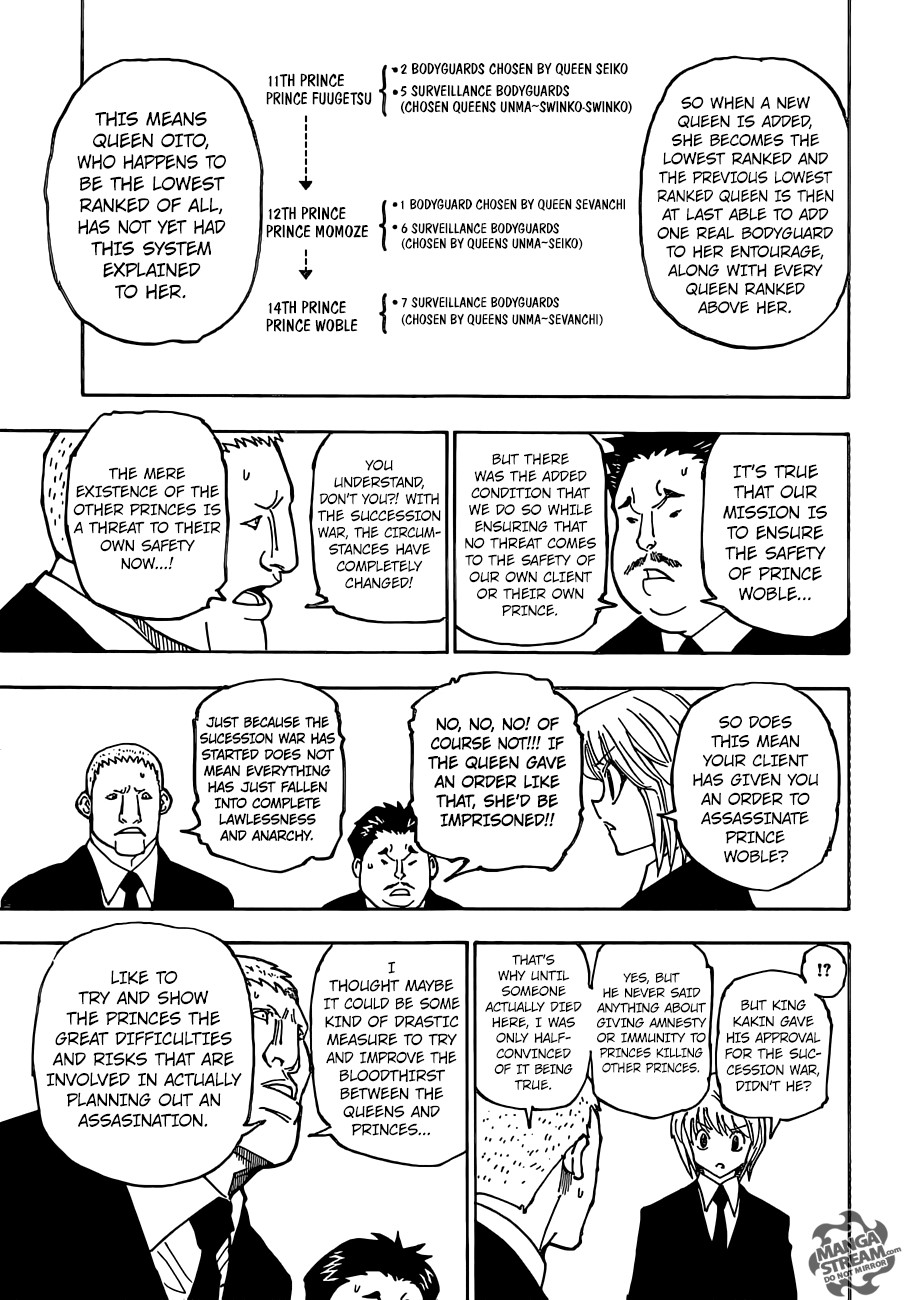 Hunter x Hunter Manga Chapter 360 page 5 - Parasite