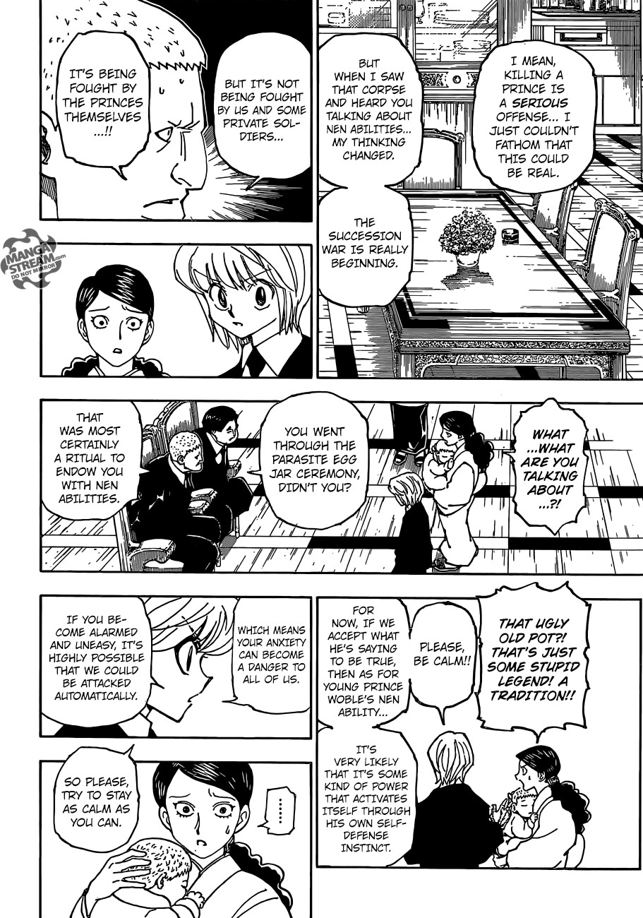 Hunter x Hunter Manga Chapter 360 page 6 - Parasite