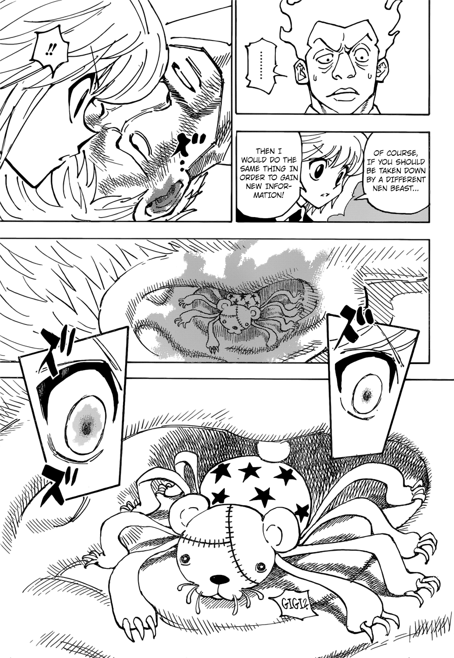 Hunter x Hunter Manga Chapter 361 page 10 - Withdraw