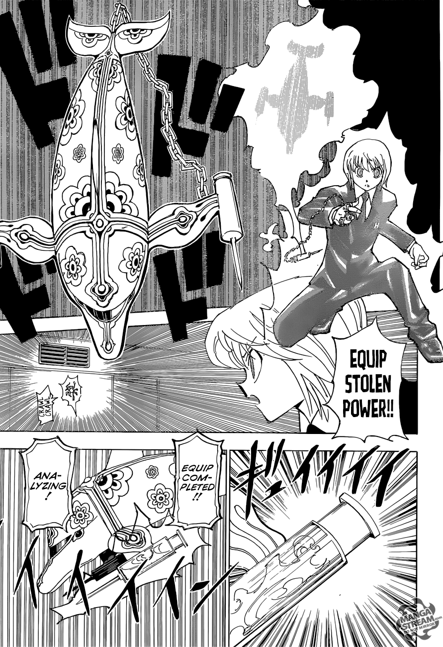 Hunter x Hunter Manga Chapter 361 page 12 - Withdraw