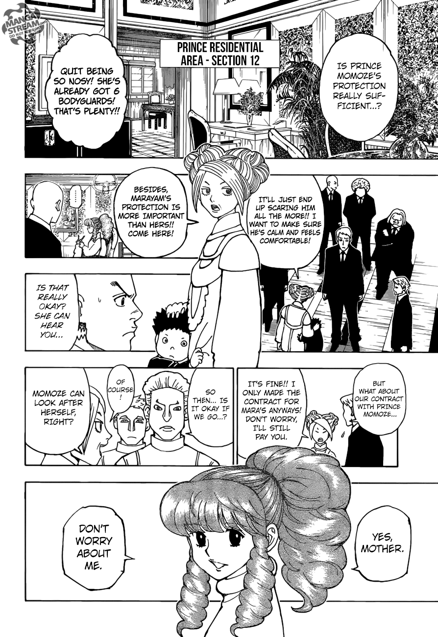 Hunter x Hunter Manga Chapter 361 page 17 - Withdraw