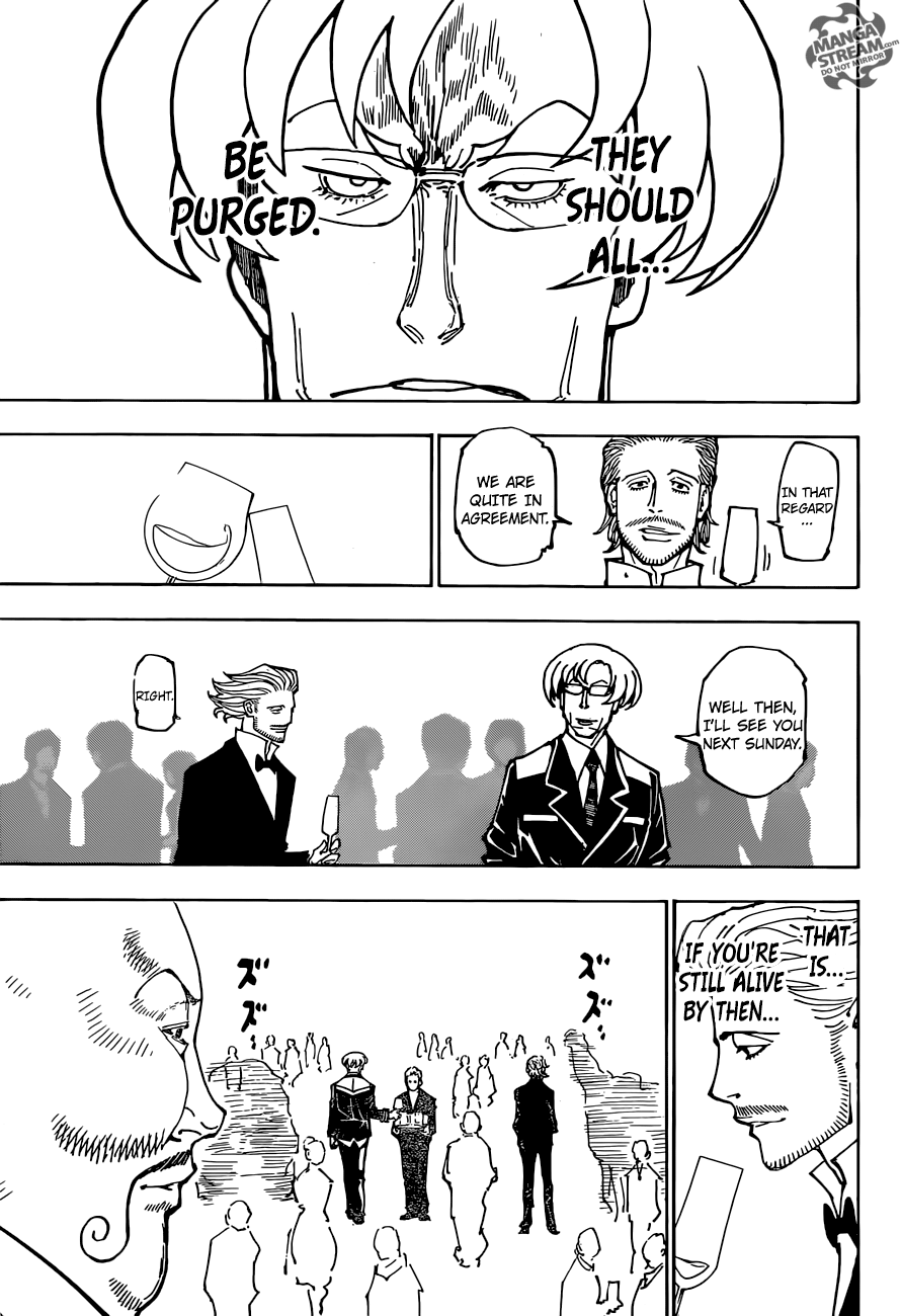 Hunter x Hunter Manga Chapter 362 page 3 - Resolve