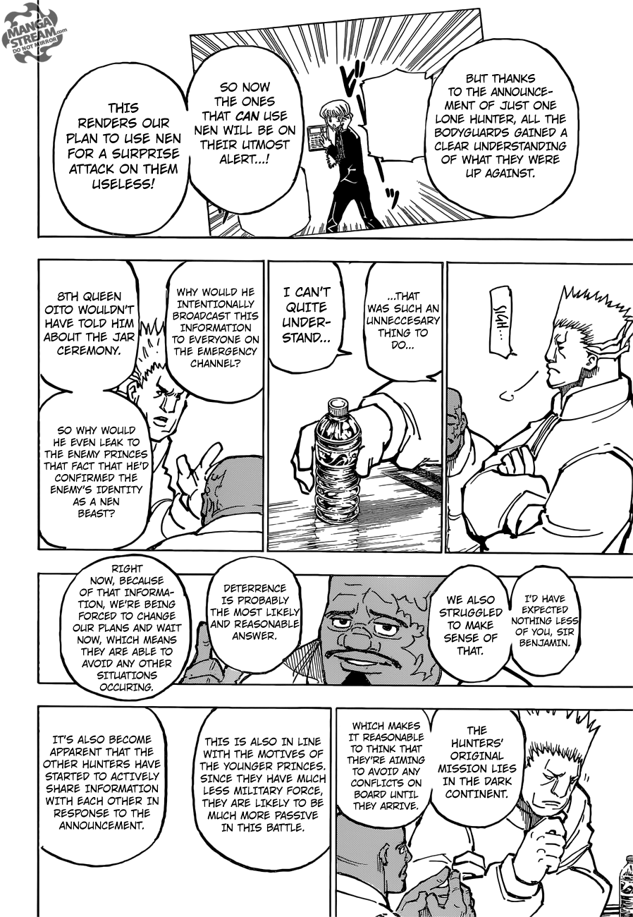 Hunter x Hunter Manga Chapter 363 page 11 - Nen Beast