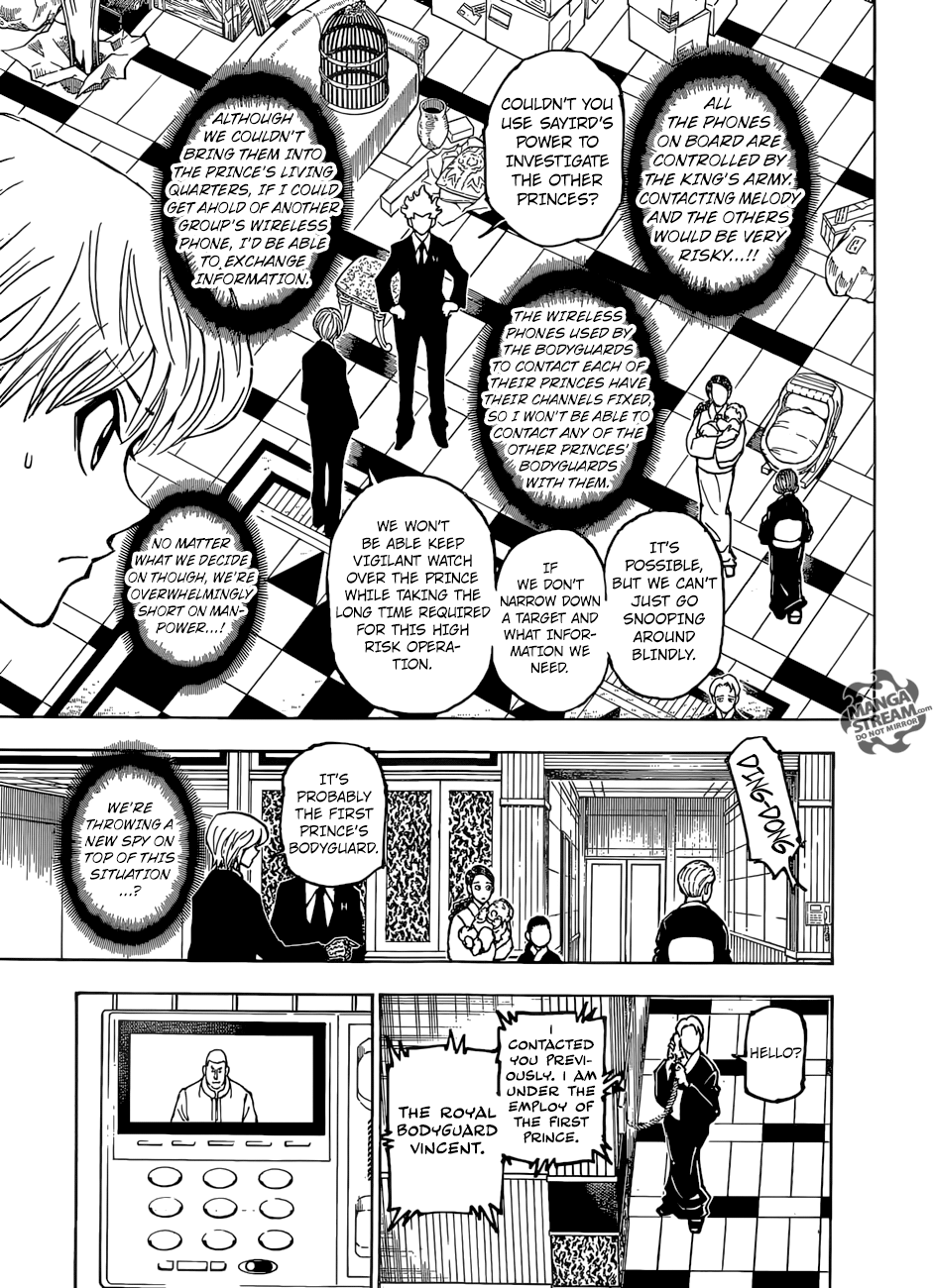 Hunter x Hunter Manga Chapter 363 page 16 - Nen Beast