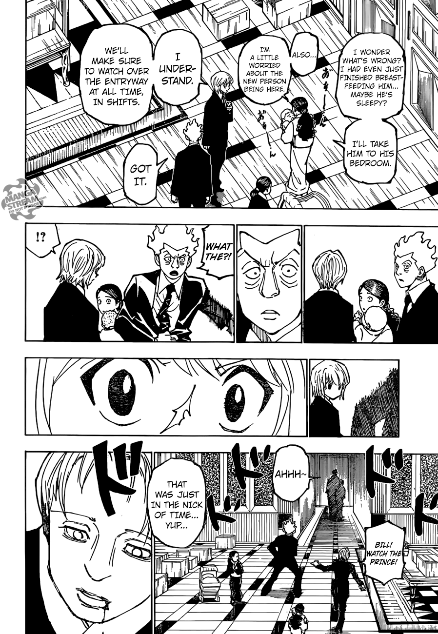 Hunter x Hunter Manga Chapter 363 page 17 - Nen Beast
