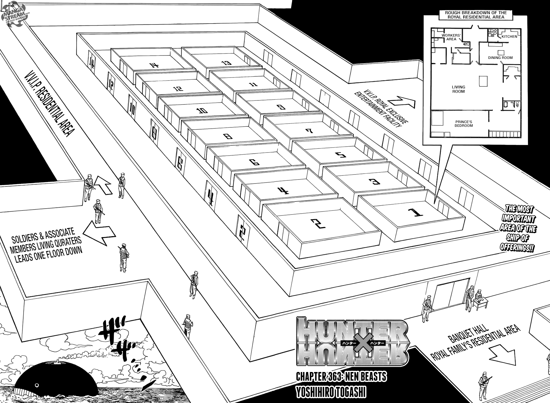Hunter x Hunter Manga Chapter 363 page 2 - Nen Beast