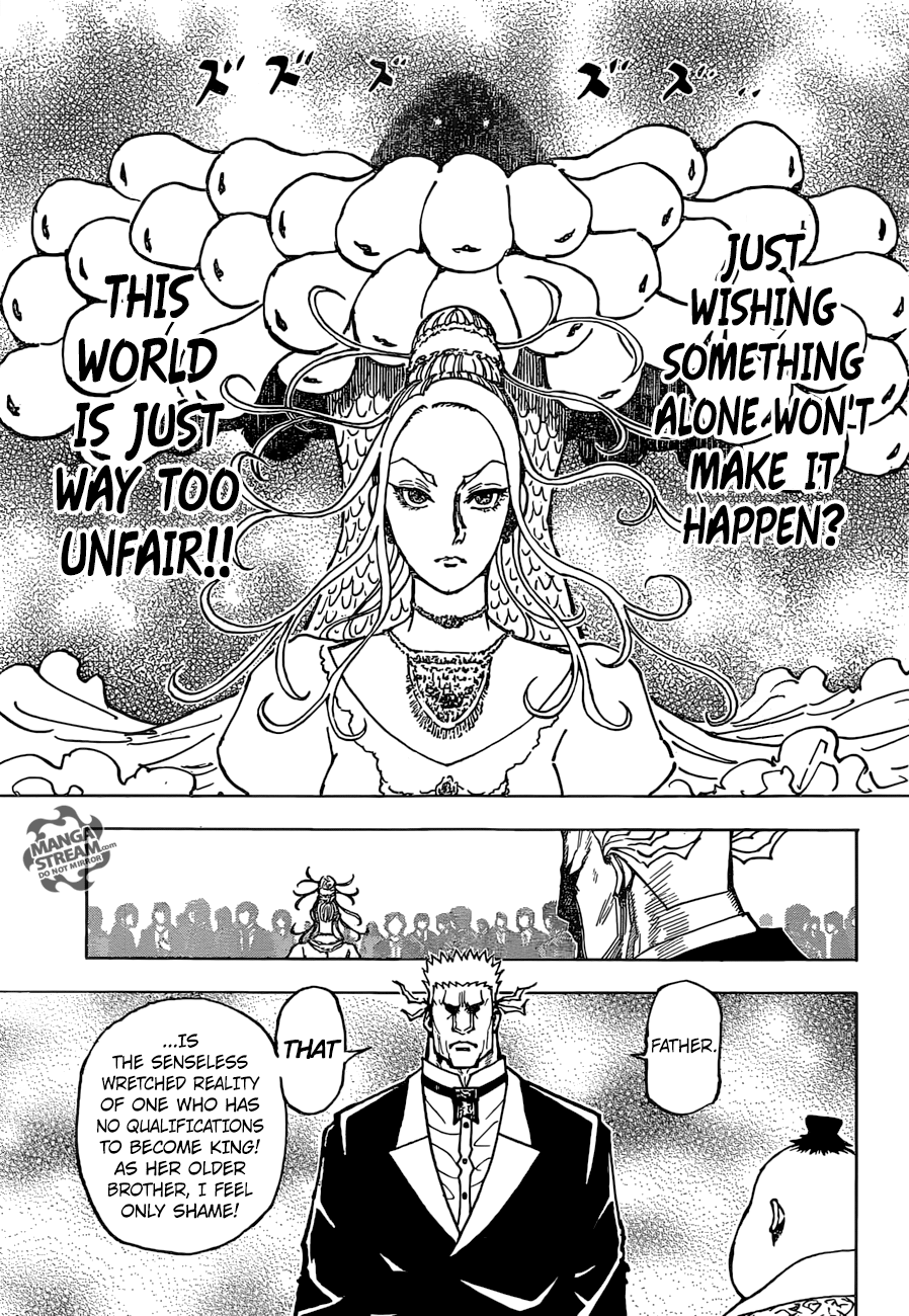 Hunter x Hunter Manga Chapter 363 page 6 - Nen Beast