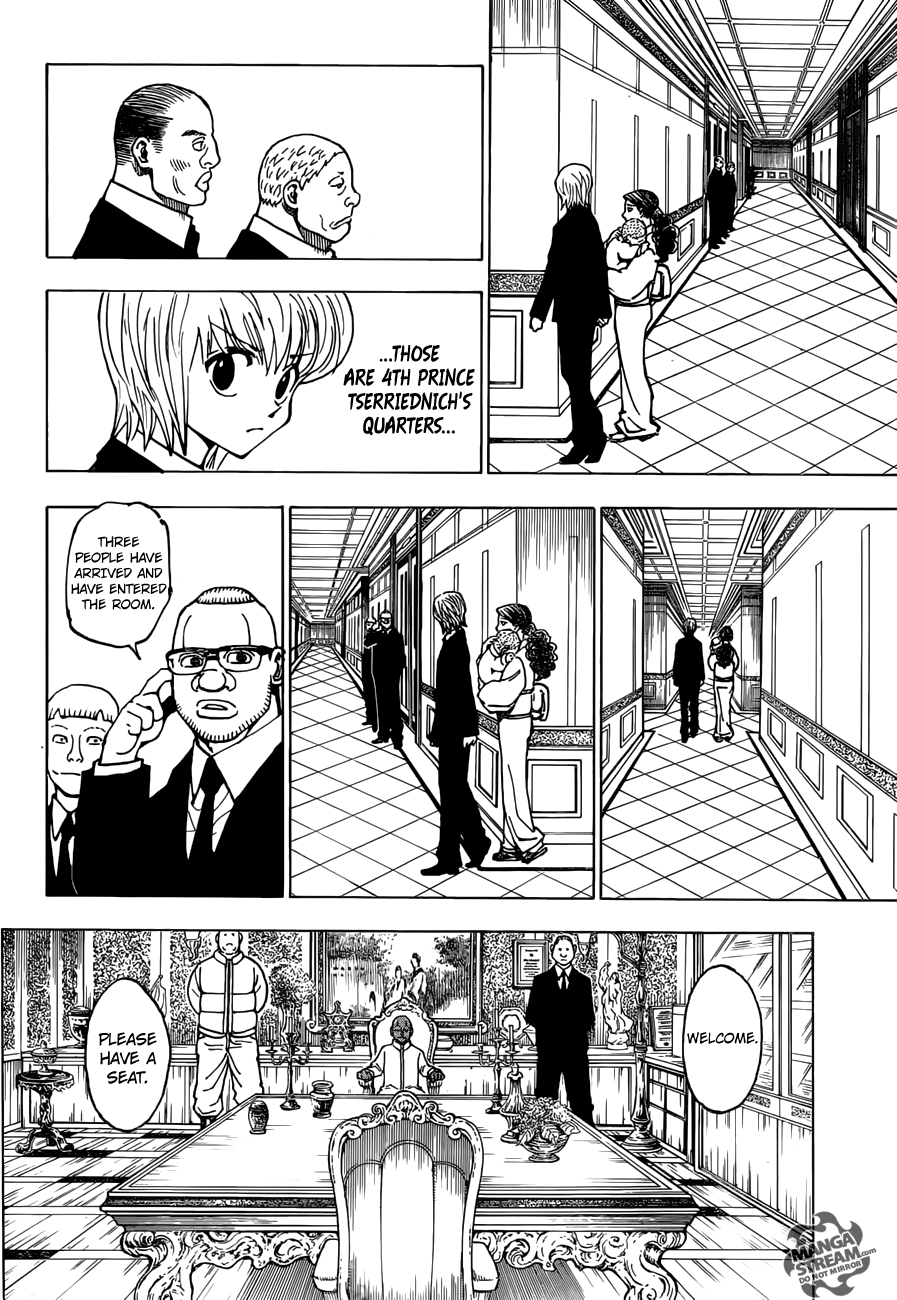 Hunter x Hunter Manga Chapter 365 page 16 - Choice