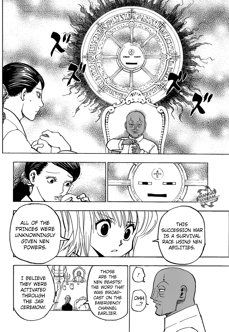 Hunter x Hunter Manga Chapter 365 page 18 - Choice