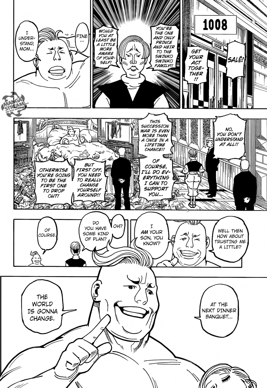 Hunter x Hunter Manga Chapter 366 page 6 - To Each His Own
