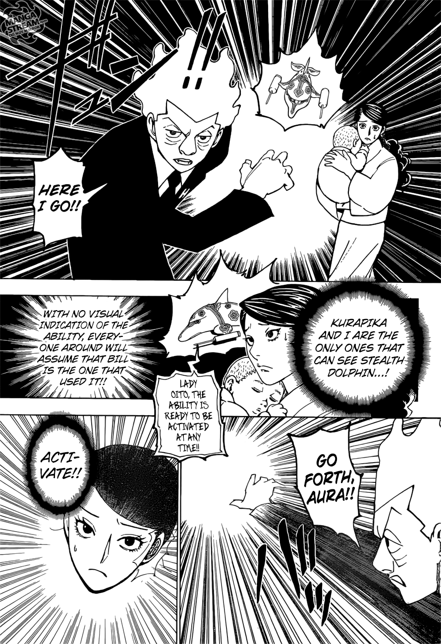 Hunter x Hunter Manga Chapter 367 page 11 - Synchronization