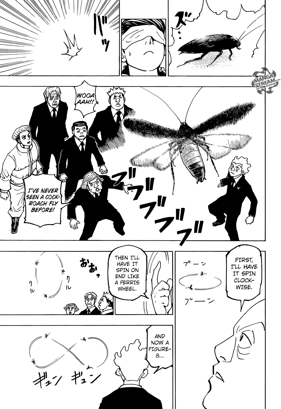 Hunter x Hunter Manga Chapter 367 page 15 - Synchronization