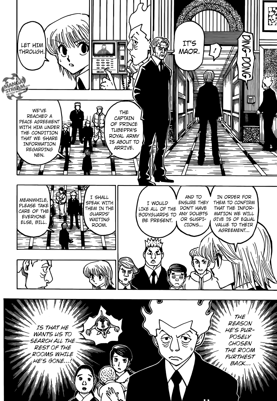Hunter x Hunter Manga Chapter 367 page 2 - Synchronization