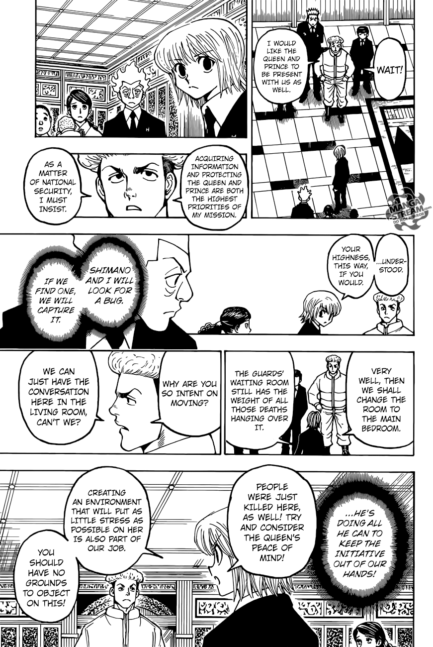 Hunter x Hunter Manga Chapter 367 page 3 - Synchronization