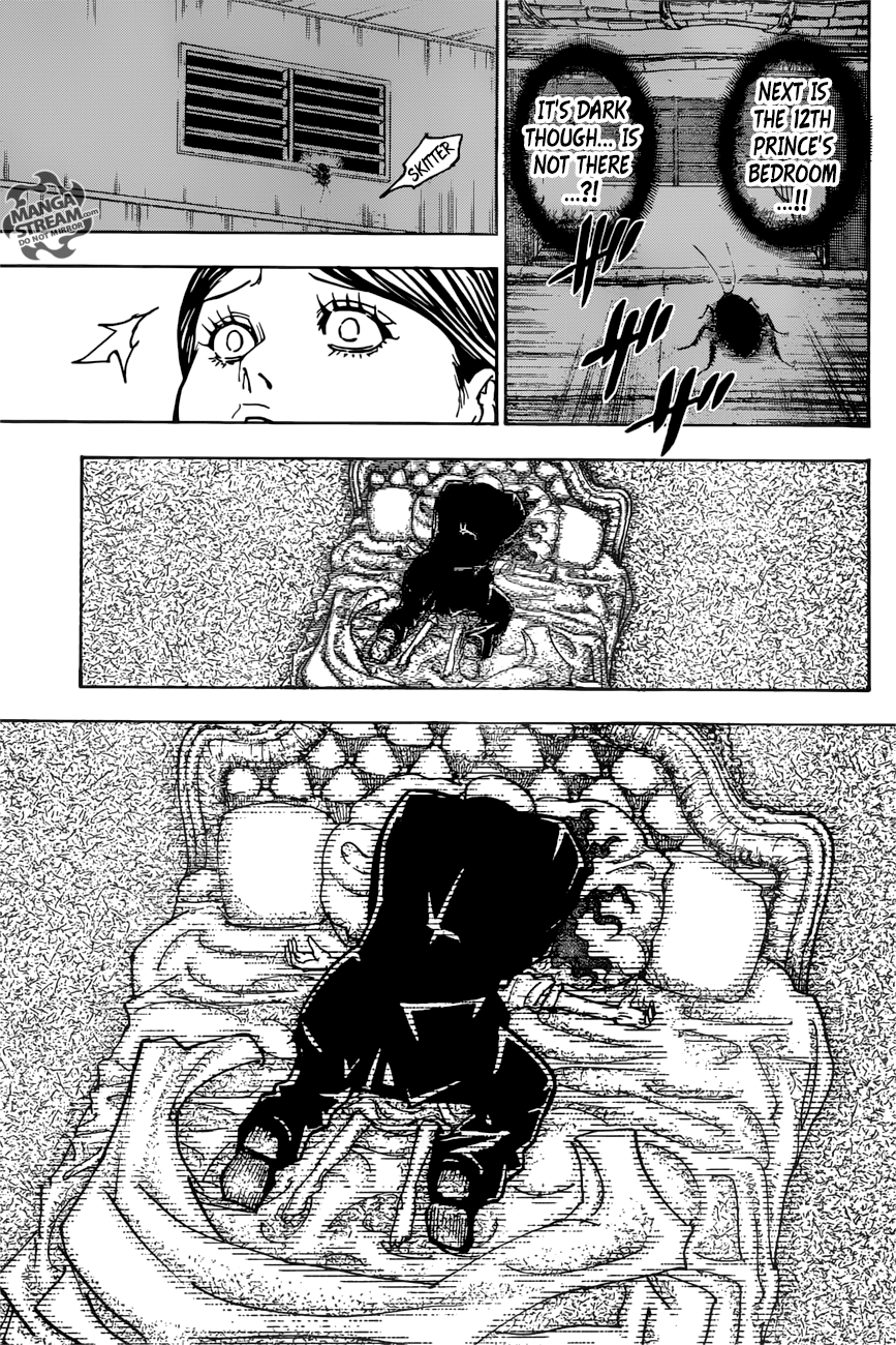 Hunter x Hunter Manga Chapter 368 page 3 - Foul Play