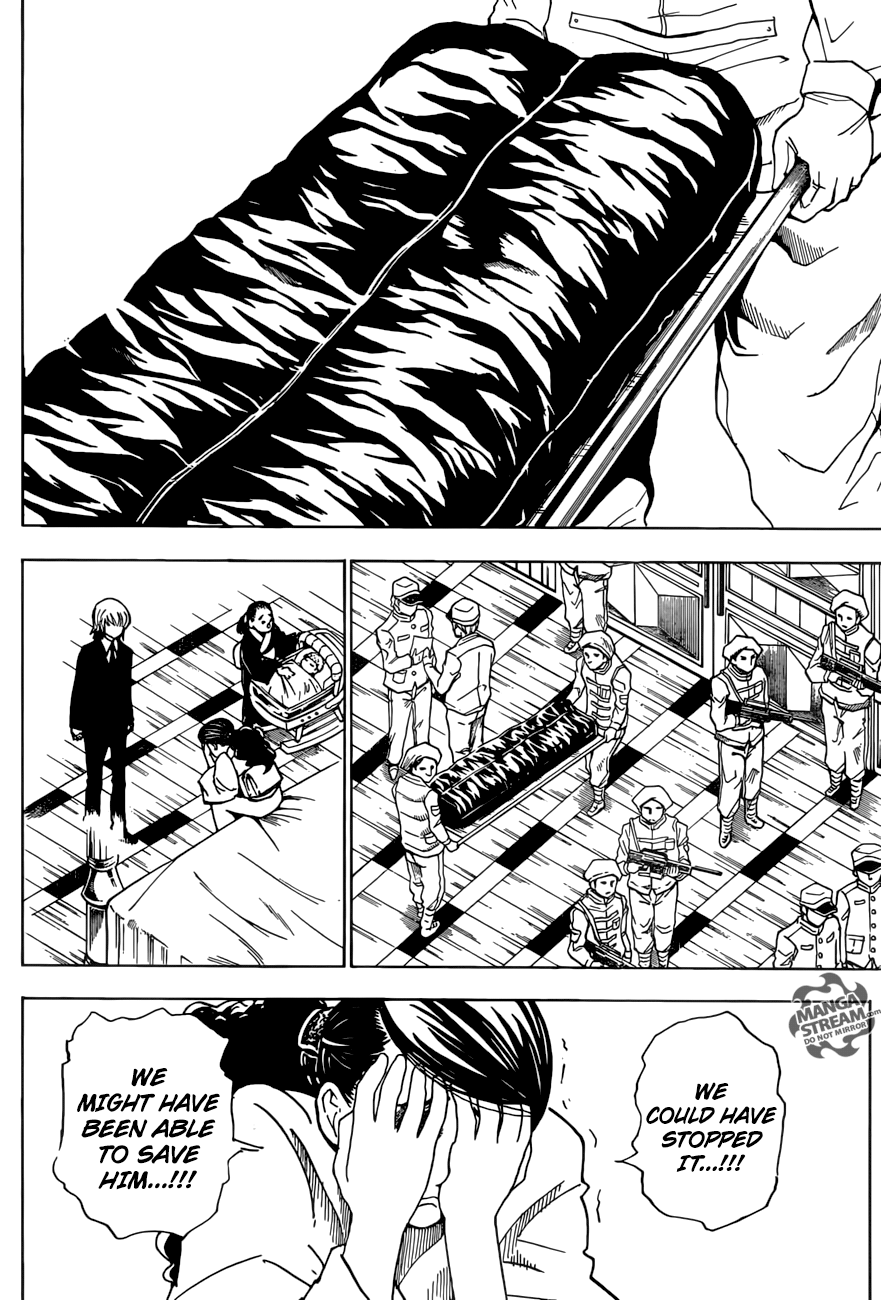 Hunter x Hunter Manga Chapter 368 page 6 - Foul Play