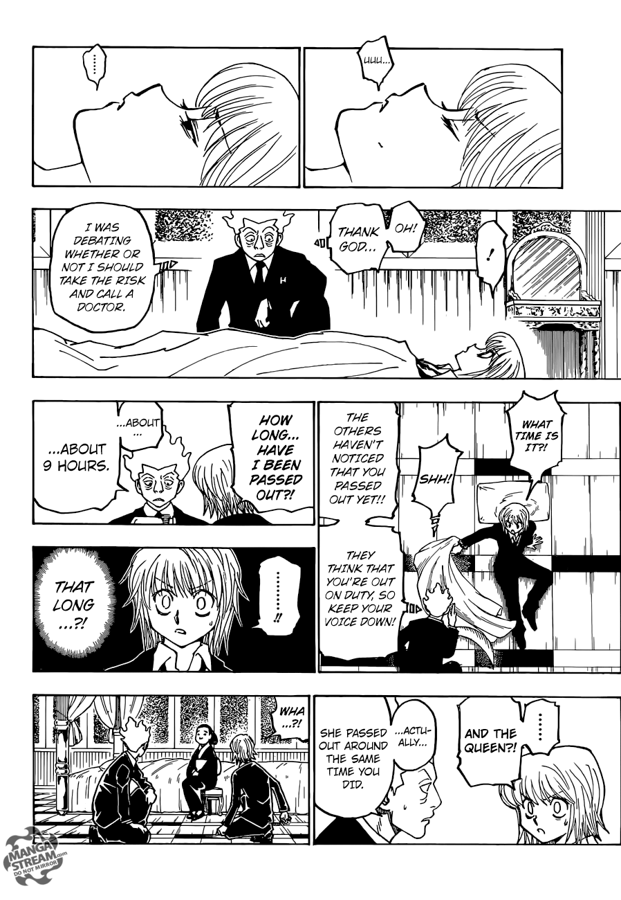 Hunter x Hunter Manga Chapter 369 page 3 - Limits