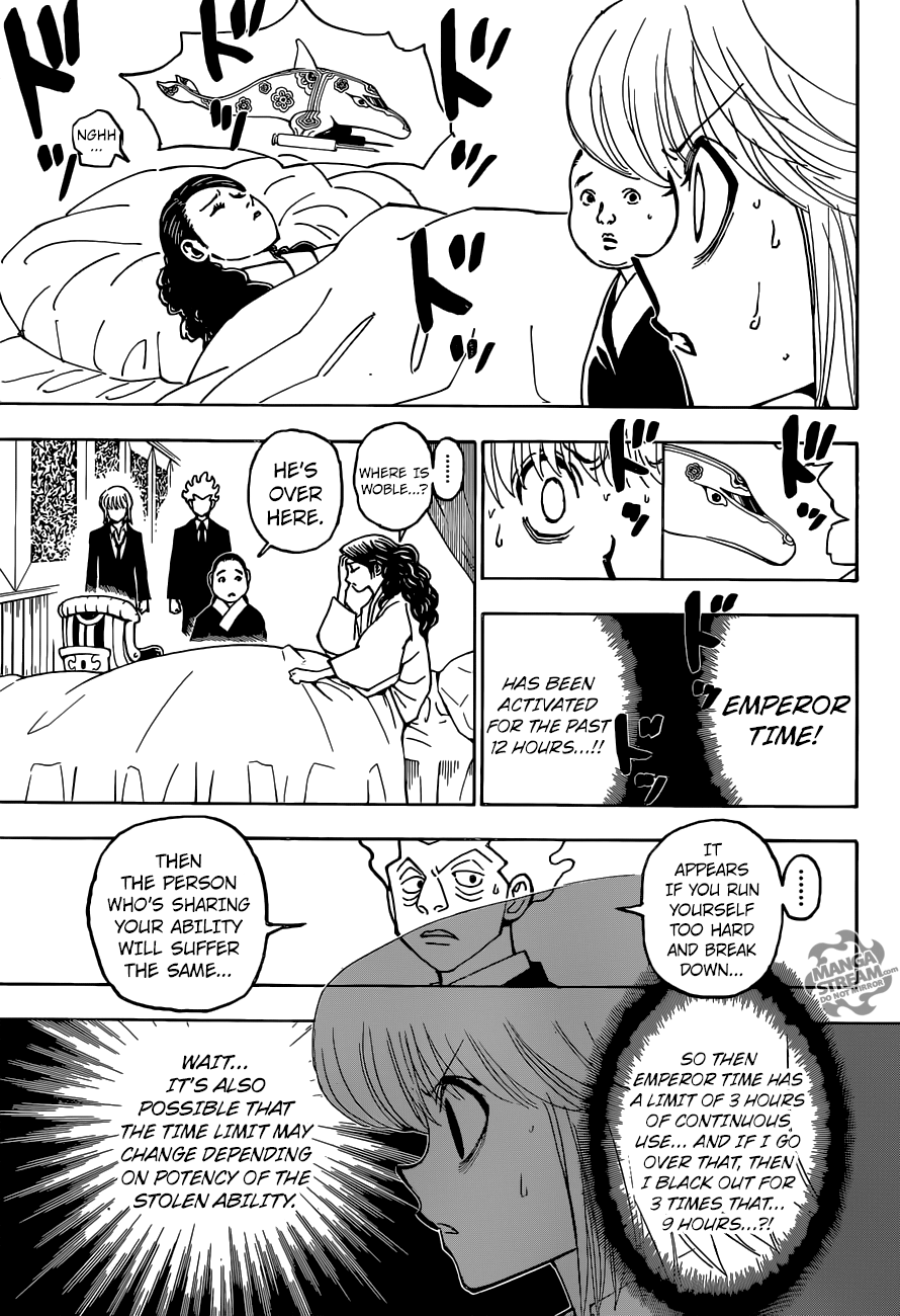 Hunter x Hunter Manga Chapter 369 page 4 - Limits