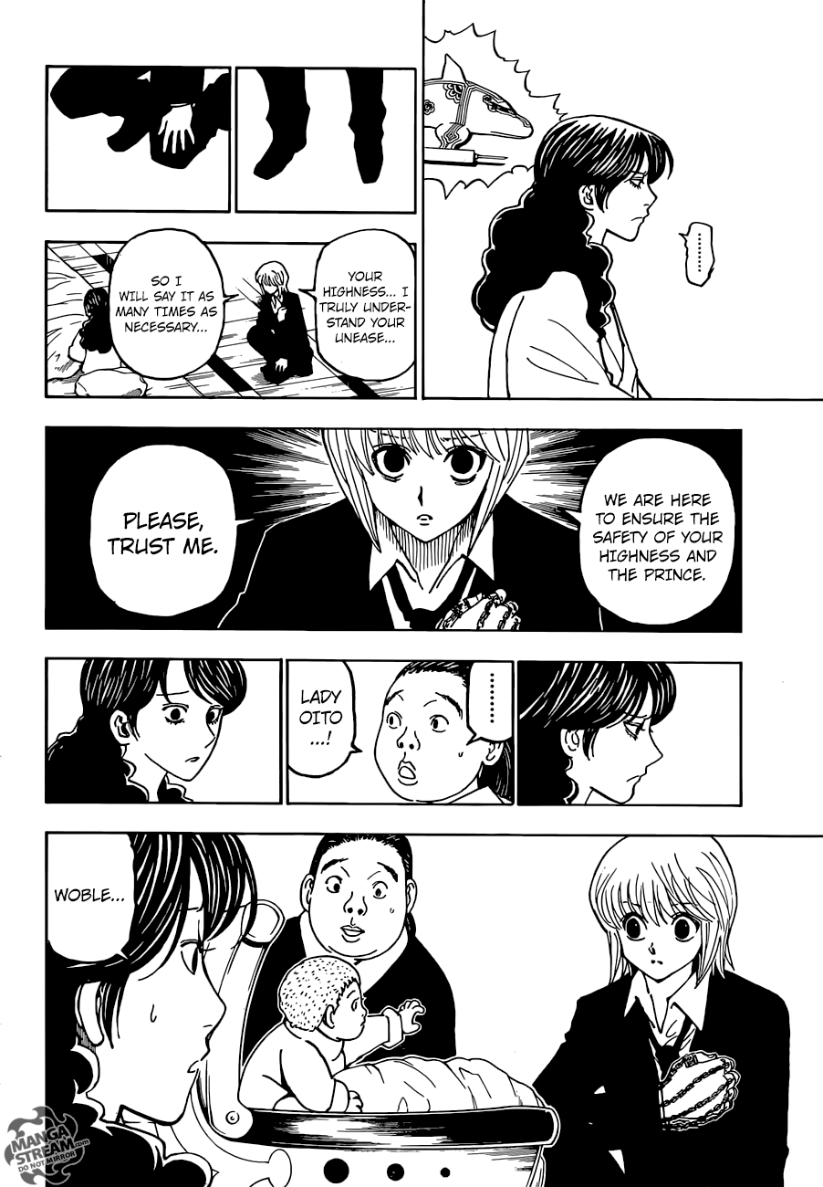 Hunter x Hunter Manga Chapter 369 page 7 - Limits