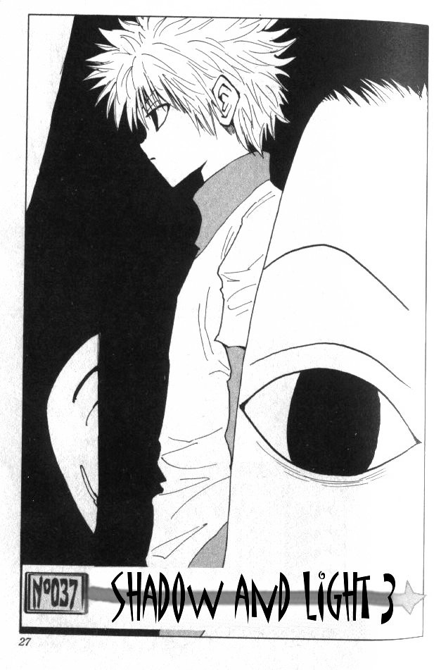 Hunter x Hunter Manga Chapter 37 page 2 - Light and Darkness: Part 3