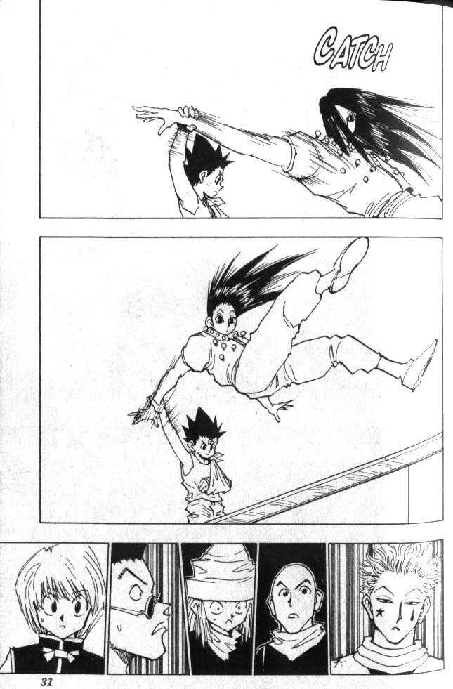 Hunter x Hunter Manga Chapter 37 page 6 - Light and Darkness: Part 3