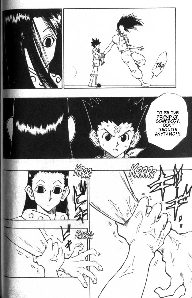 Hunter x Hunter Manga Chapter 37 page 7 - Light and Darkness: Part 3