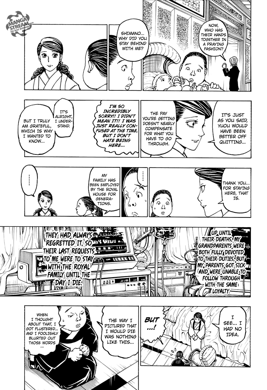 Hunter x Hunter Manga Chapter 371 page 10 - Mission