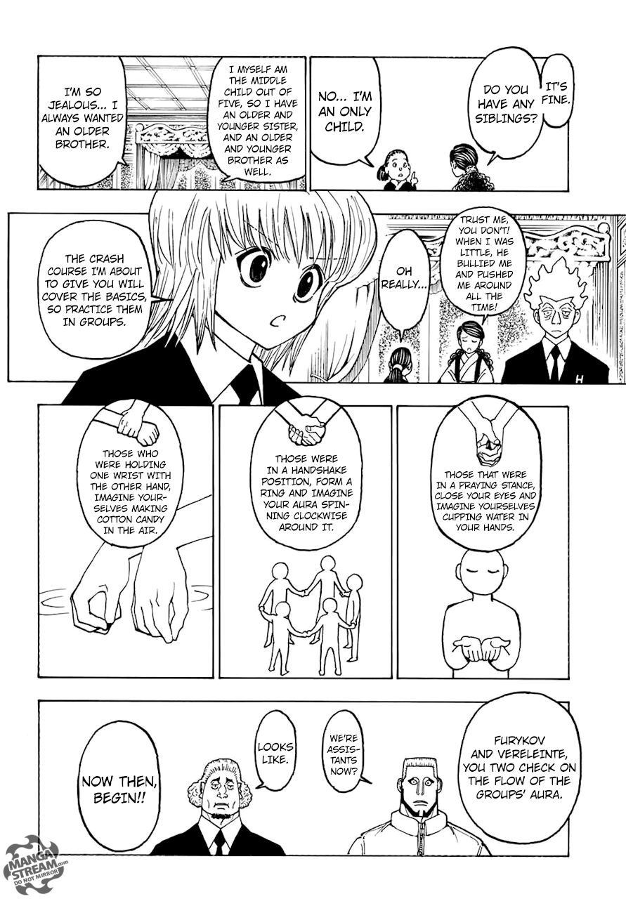 Hunter x Hunter Manga Chapter 371 page 11 - Mission