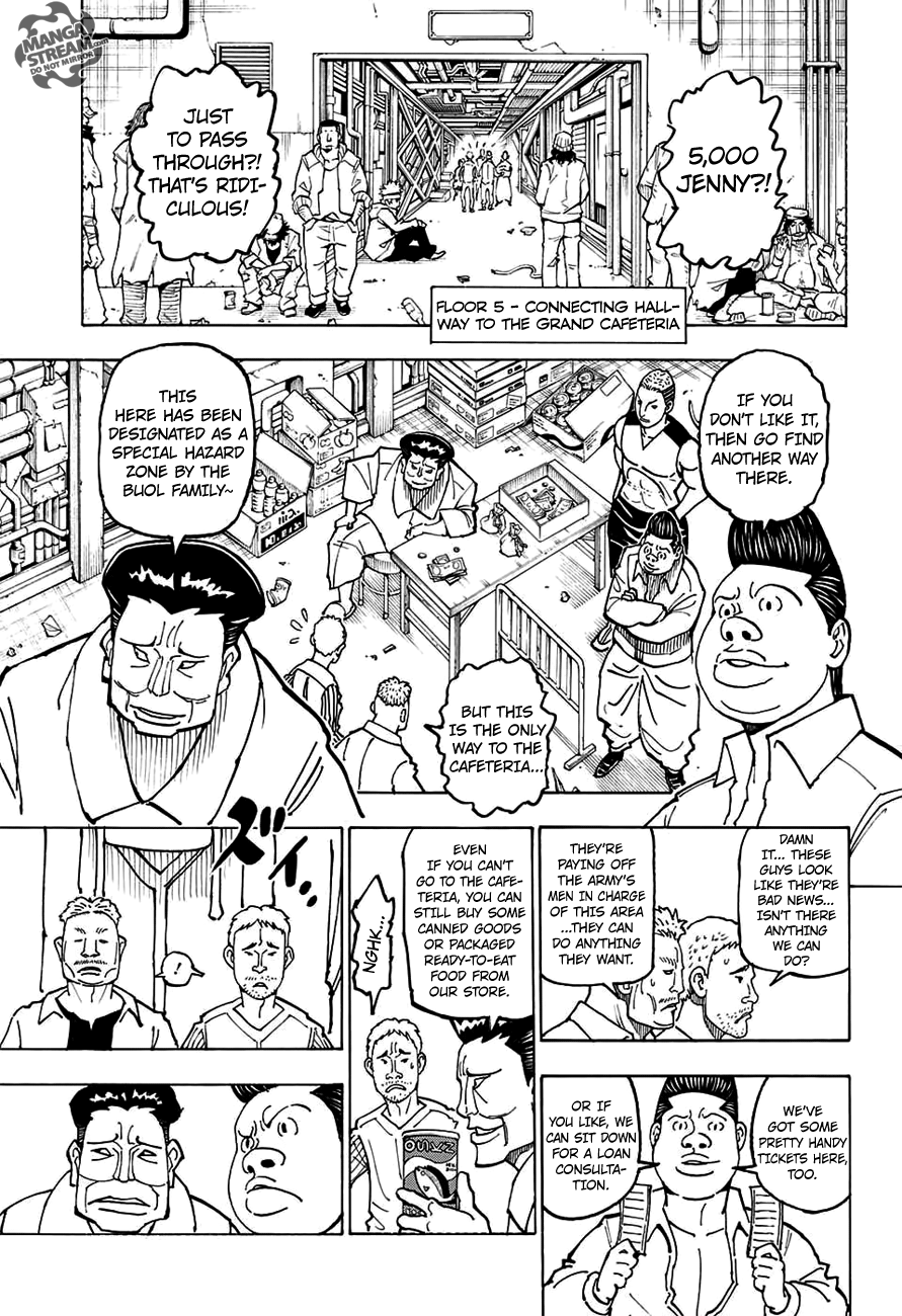 Hunter x Hunter Manga Chapter 371 page 12 - Mission