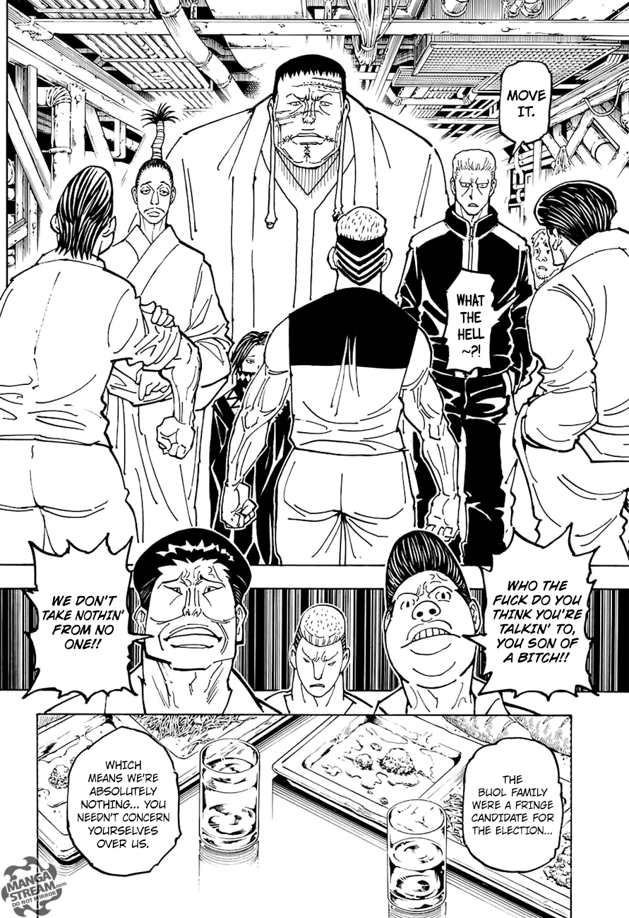 Hunter x Hunter Manga Chapter 371 page 13 - Mission
