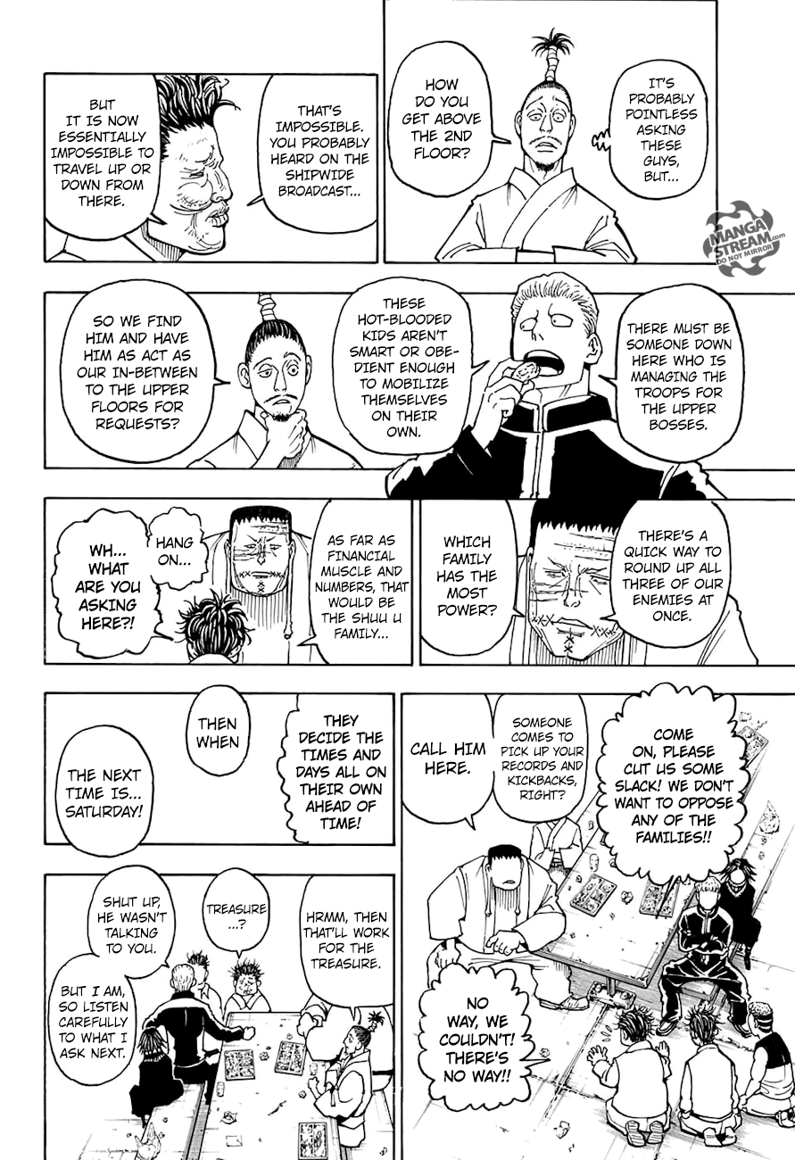 Hunter x Hunter Manga Chapter 371 page 15 - Mission