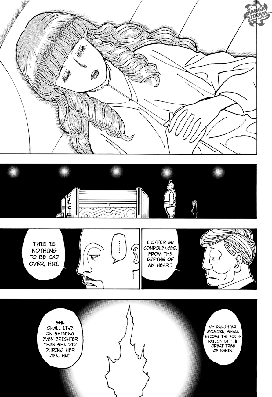 Hunter x Hunter Manga Chapter 371 page 18 - Mission