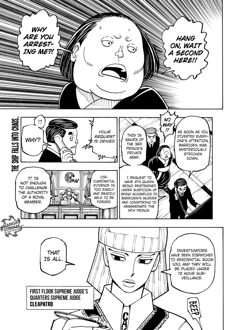 Hunter x Hunter Manga Chapter 371 page 2 - Mission