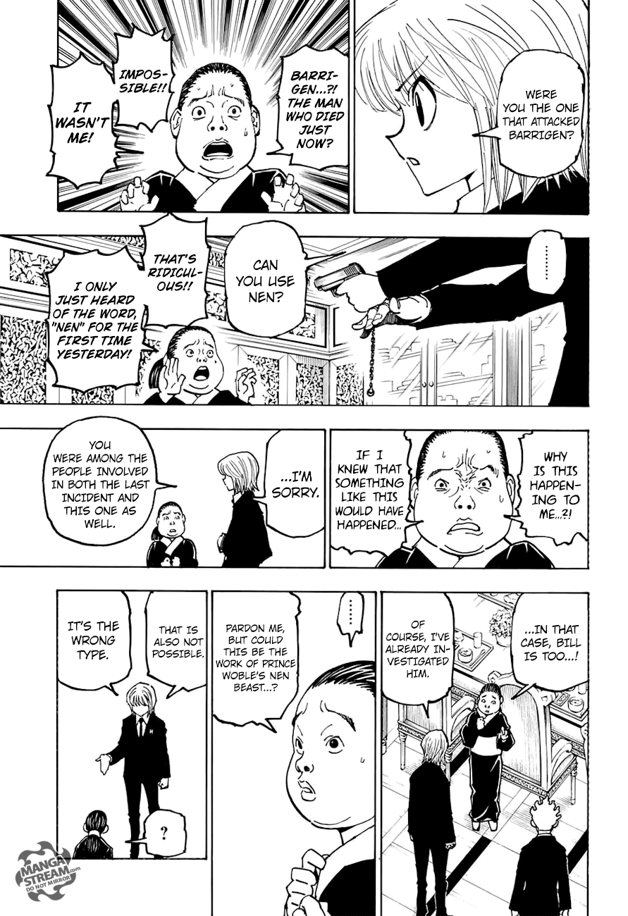 Hunter x Hunter Manga Chapter 371 page 6 - Mission