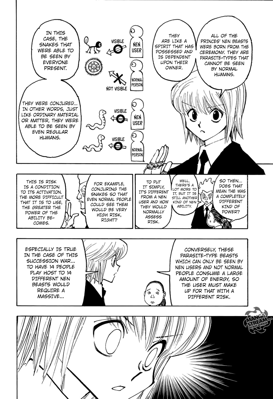 Hunter x Hunter Manga Chapter 371 page 7 - Mission