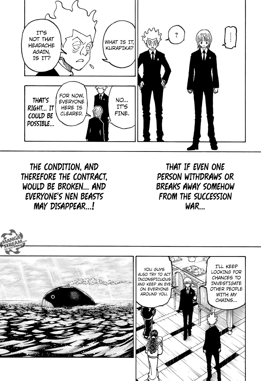 Hunter x Hunter Manga Chapter 371 page 8 - Mission