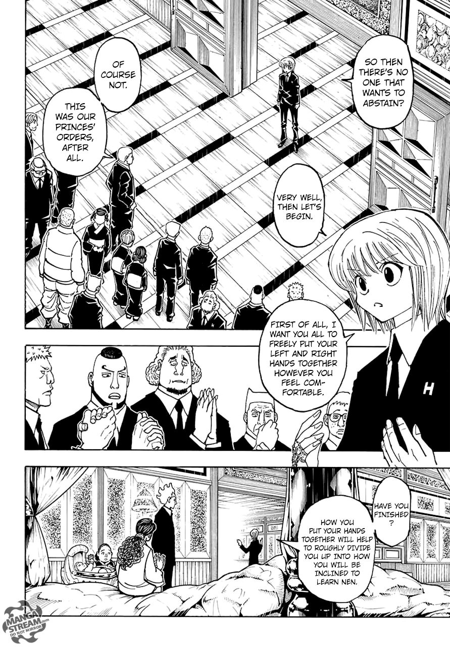 Hunter x Hunter Manga Chapter 371 page 9 - Mission