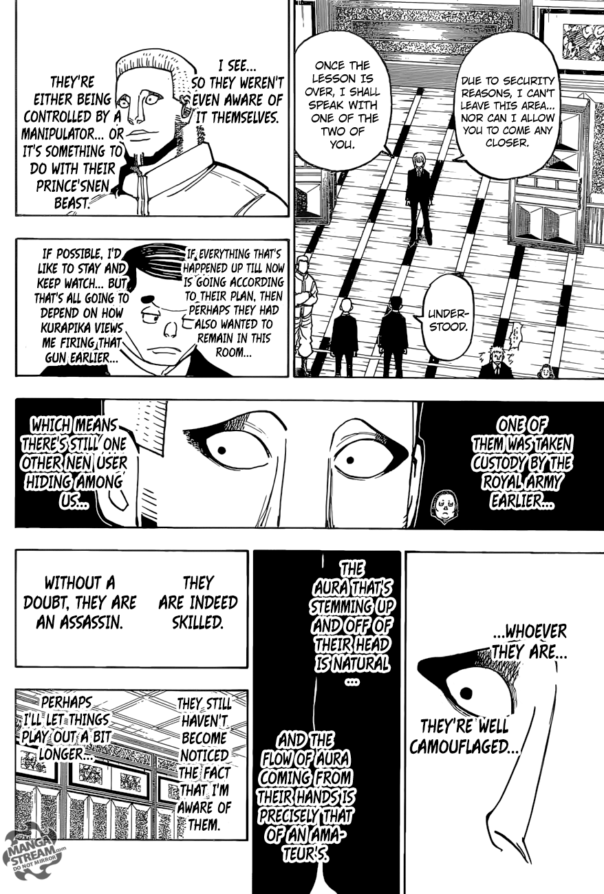 Hunter x Hunter Manga Chapter 372 page 2 - Disappearance