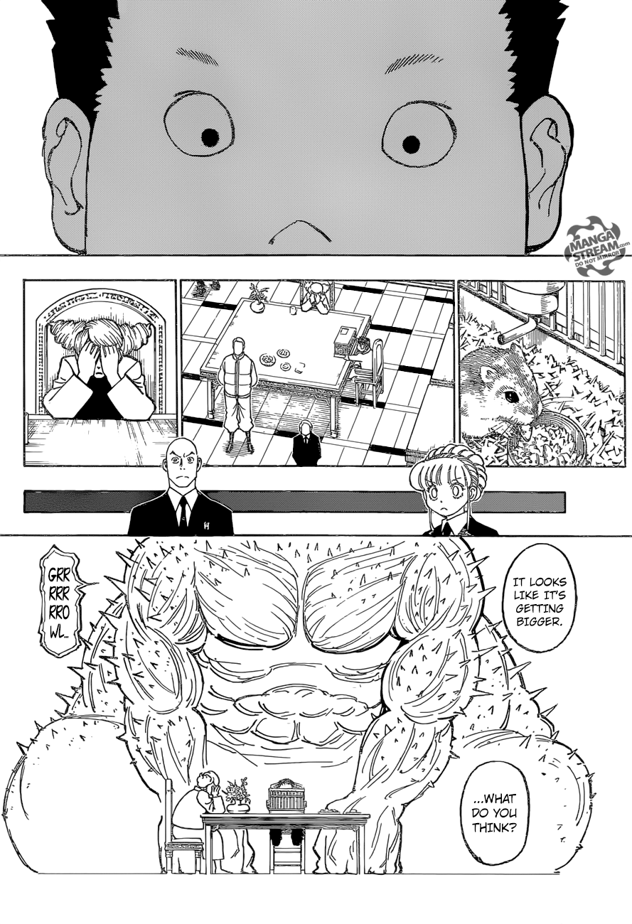 Hunter x Hunter Manga Chapter 372 page 4 - Disappearance