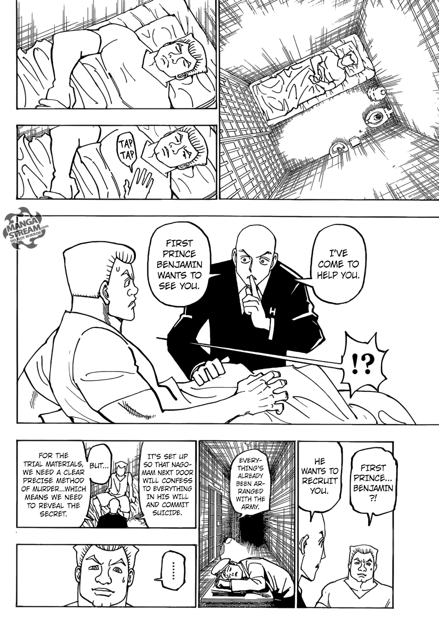 Hunter x Hunter Manga Chapter 372 page 6 - Disappearance