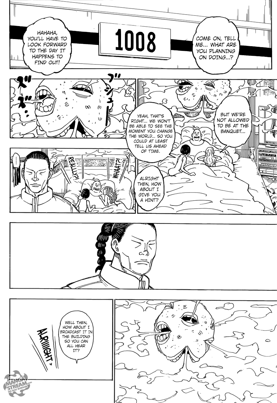 Hunter x Hunter Manga Chapter 372 page 8 - Disappearance