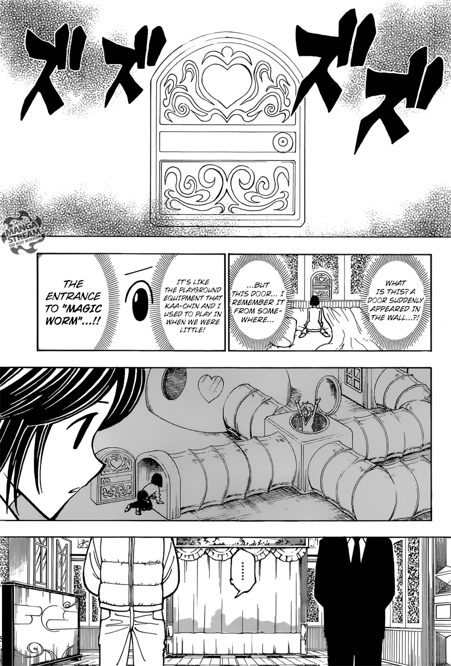 Hunter x Hunter Manga Chapter 374 page 10 - Ability