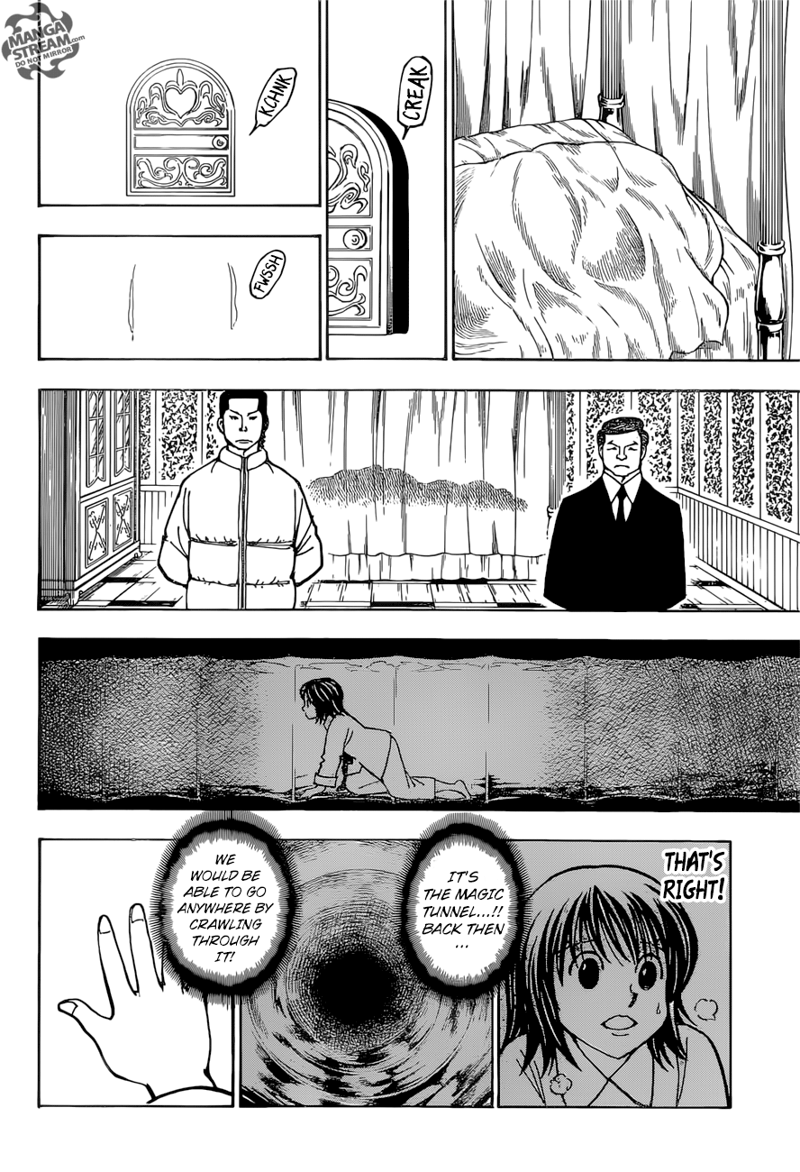 Hunter x Hunter Manga Chapter 374 page 11 - Ability