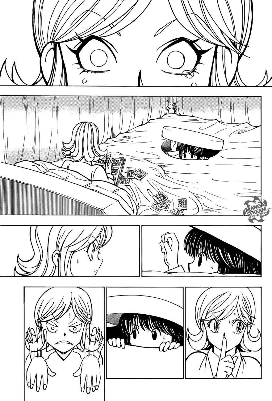 Hunter x Hunter Manga Chapter 374 page 12 - Ability