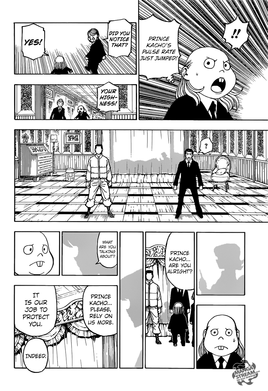Hunter x Hunter Manga Chapter 374 page 13 - Ability