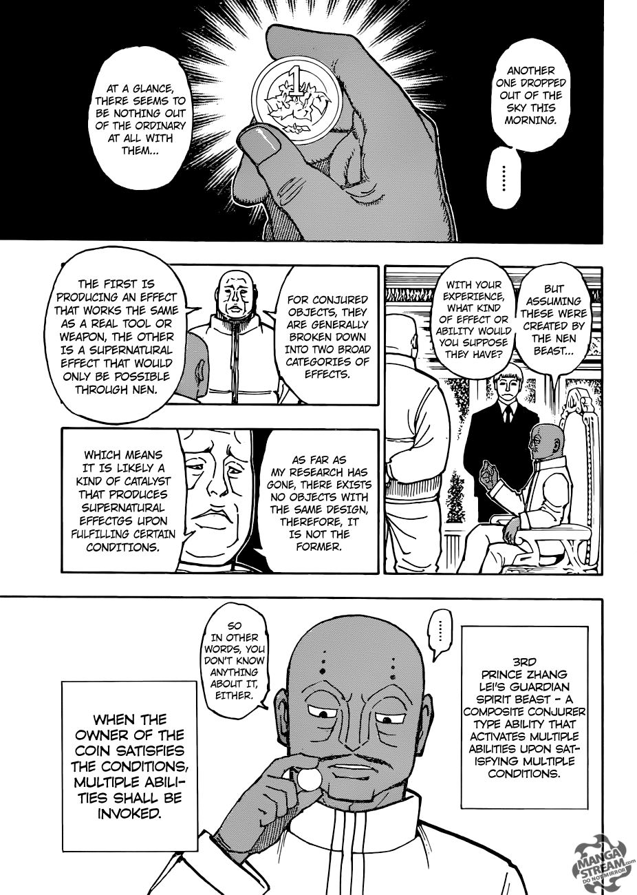 Hunter x Hunter Manga Chapter 376 page 13 - Determination