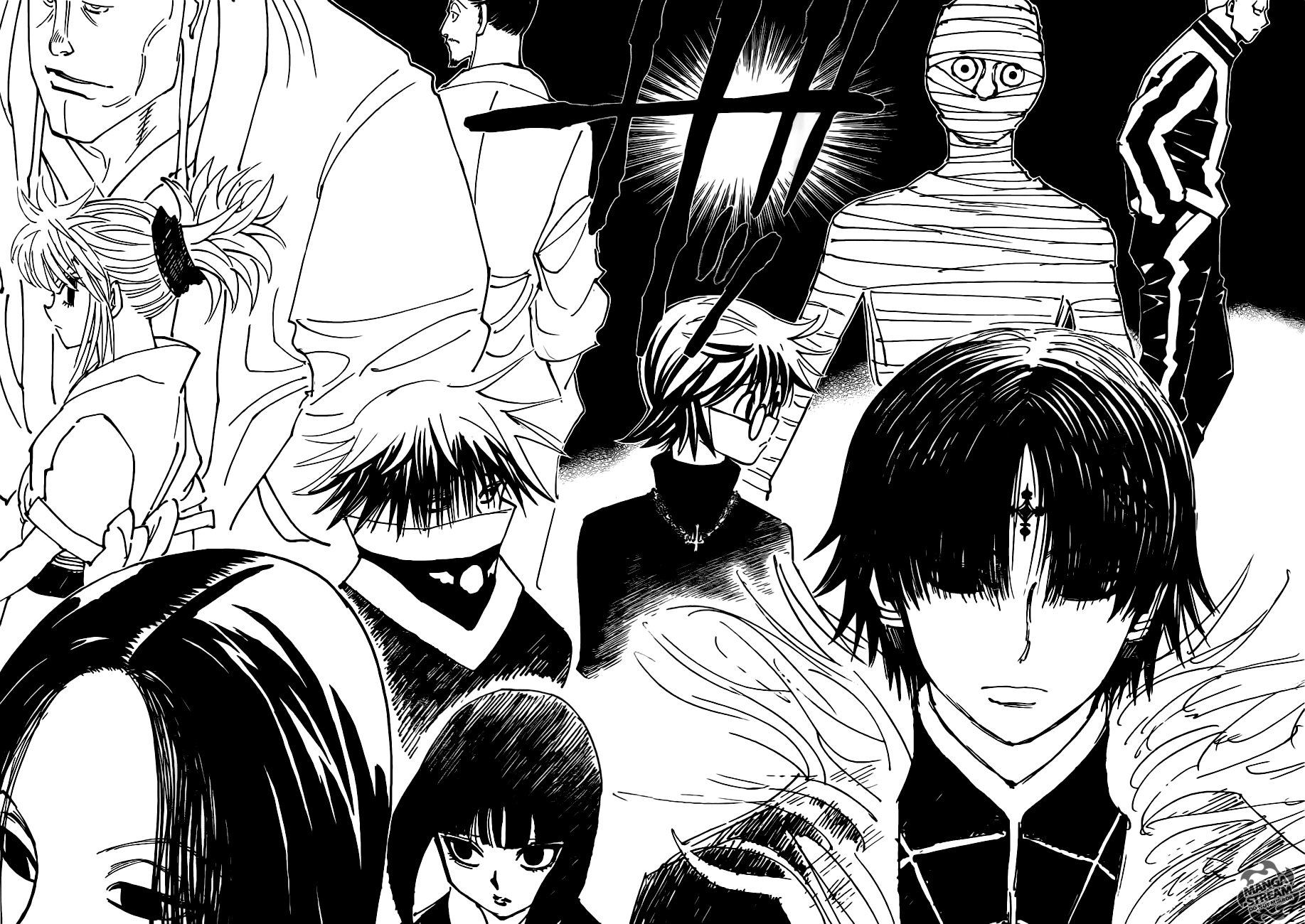 Hunter x Hunter Manga Chapter 377 page 15 - Scheme