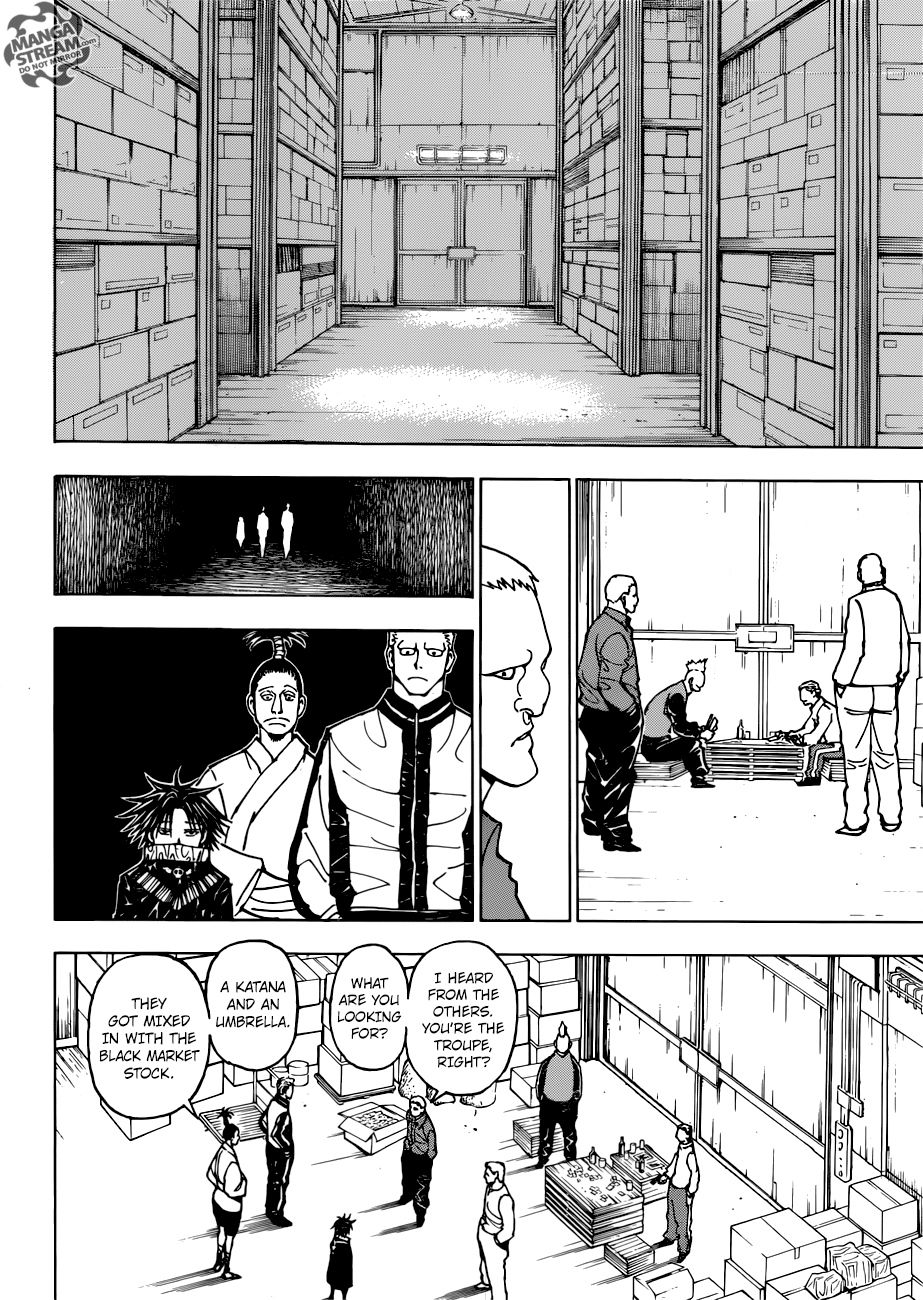 Hunter x Hunter Manga Chapter 378 page 14 - Balance